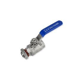 1/2 BSP Stainless Ball Valve Port Assembly (to port pot or keg)