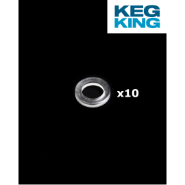 5/8 Vinyl Washer for Keg Coupler and Tap Shank Pack of 10x units